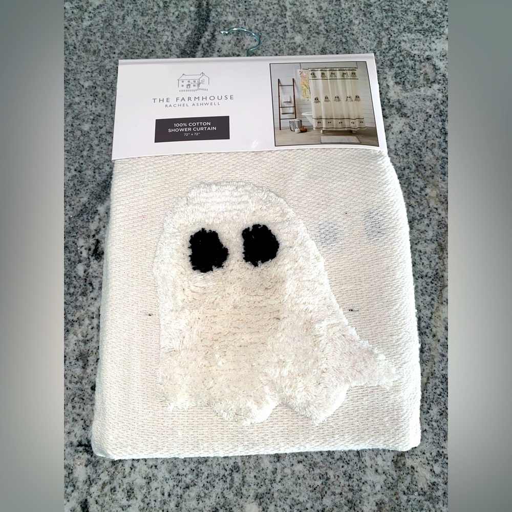 Ghost Shower Curtain